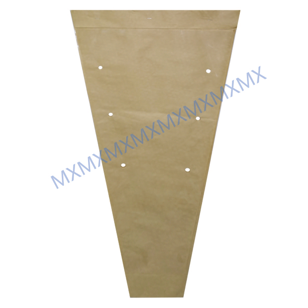 Paper+film trapezoidal bag